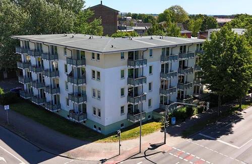 Außenansicht - Charmante 2-Zimmer-Wohnung in Stralsund, Knieper Nord
