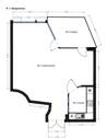 Wohnung 12 Grundriß Ist-Zustand - 