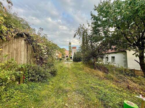 Sicht auf Zufahrt - Grundstück in Walsdorf zum Kaufen