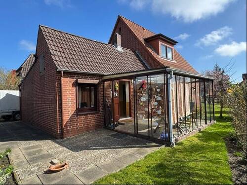 Wintergarten/Terrasse - 3 Zimmer Einfamilienhaus in Heiligenstedten