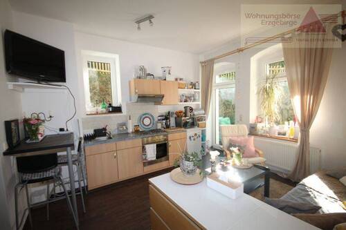 Wohnküche - 2 Zimmer Etagenwohnung in Annaberg-Buchholz