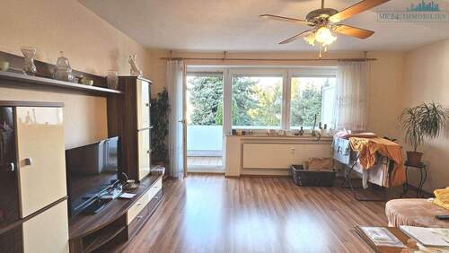 Wohnzimmer - Etagenwohnung mit 72,00 m&sup2; in Linden zur Miete