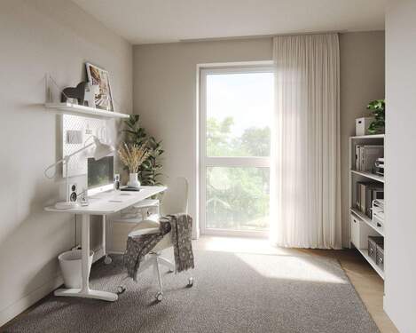 Innenvisualisierung Büro - 