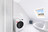 Bad im Dachgeschoss - 