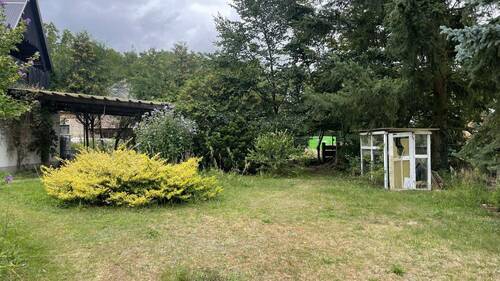Garten - Doppelhaushälfte mit 115,00 m² in Hähnichen zum Kaufen