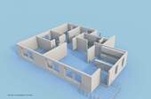 Grundriss aus SW - 