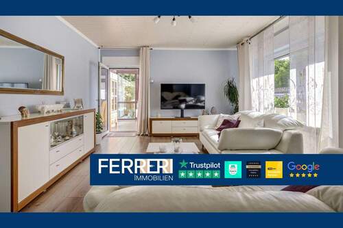 Ferreri Immobilien - Modernisiertes Wohlfühl-Haus (6 Zi) in Rüsselsheim mit Terrassen & Wintergarten! Zentrale Top-Lage!