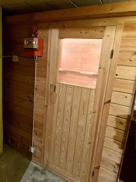Sauna im Keller - 