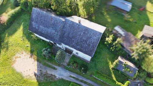 Luftbild - 4 Zimmer Einfamilienhaus in Untersteinach