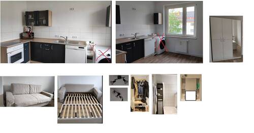 zu übernehmende Möbel - Gut geschnittene 2-Zimmer-Wohnung mit Balkon sucht neuen Mieter!