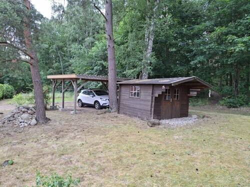 Carport mit Schuppen - Einfamilienhaus mit 80,00 m&sup2; in Dorf Zechlin zum Kaufen