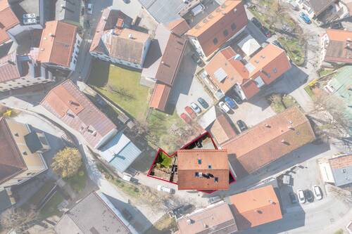 Vogelperspektive - 1 Zimmer Mehrfamilienhaus, Wohnhaus zum Kaufen in Miesbach