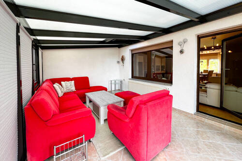 Blick vom Wintergarten ins Wohnzimmer - 