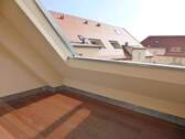 Loggia - Moderne 2-Raum-Wohnung über den Dächern des 'Tilia-Carré' - Denkmalsanierung 2015!