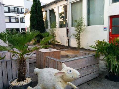 Innenhof vom Office-Center Hoisten - 