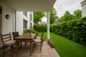 Terrasse mit Garten - 3 Zimmer Terrassenwohnung in Berlin