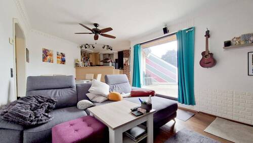 Wohnzimmer - 3 Zimmer Etagenwohnung zum Kaufen in Oberhausen