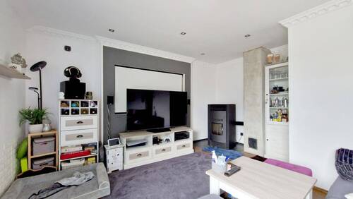 Wohnzimmer - Etagenwohnung mit 74,60 m² in Oberhausen zum Kaufen