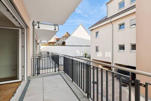 südöstlich ausgerichteter Balkon - 