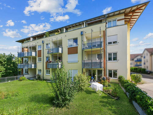 Außenansicht 1 - +Eigentum in Bannewitz, Nähe Dresden: 3-R-W mit 73 m2 Wohnfläche, Balkonen & Tiefgaragenstellplatz!+