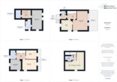 Grundriss gesamt Haus - 