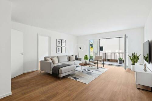 KI Einrichtungsbeispiel - 2 Zimmer Etagenwohnung zum Kaufen in Saulheim