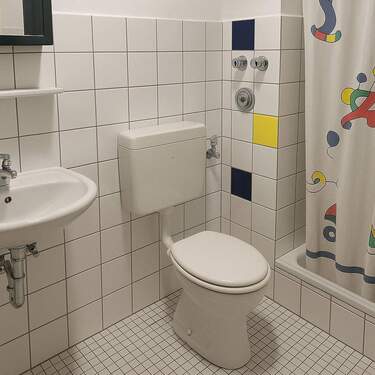 Badezimmer, digital aufgeräumt - 