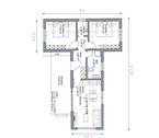 Grundriss T-Cube
- 