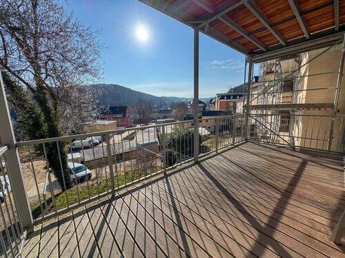 Balkon - 3 Zimmer Büro in Schwarzenberg/Erzgebirge