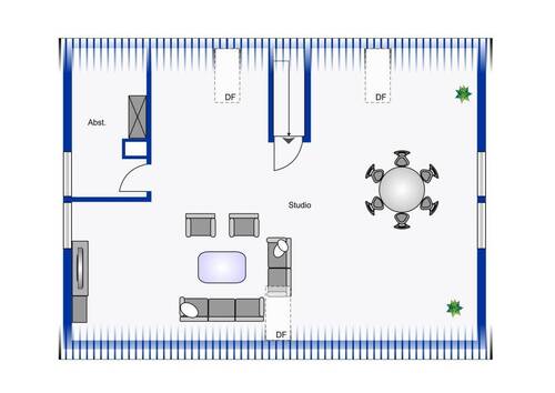 Studio Dachgeschoss - 