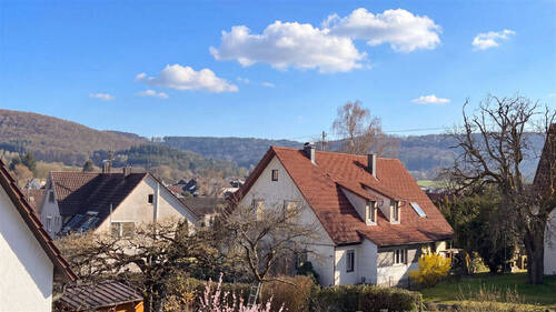 Ausblick von der Wohnung - 
