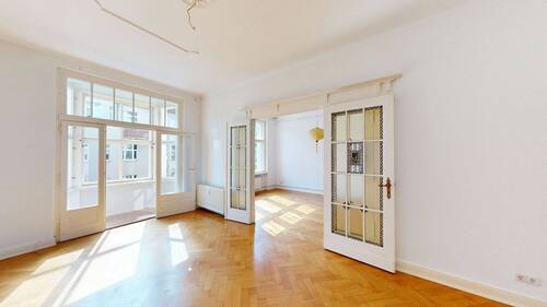 Salon - Klassischer Altbau mit Stil in Toplage - 4 Zimmer am Cosimaplatz im charmanten Friedenau