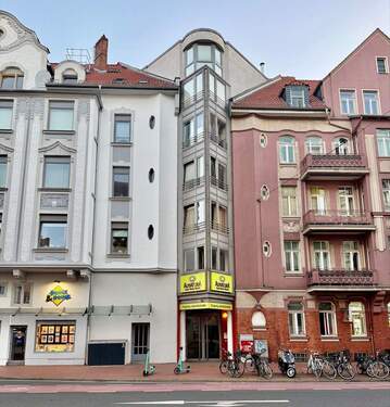 Außenansicht - Direkt am Lister Platz - Schöne 1,5 Zi. Wohnung mit TG-Stellplatz