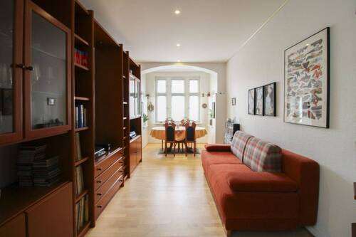 Wohnzimmer - Etagenwohnung mit 80,00 m&sup2; in Berlin zum Kaufen