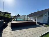 überdachter Poolt - 