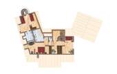 Grundriss-Skizze Dachgeschoss - 