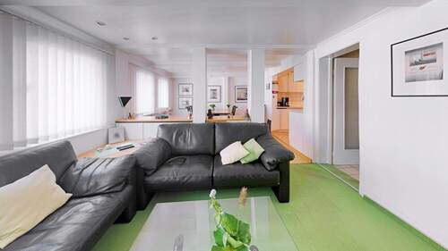 Wohnzimmer 1. OG - 8 Zimmer Mehrfamilienhaus, Wohnhaus in Wolfenbüttel