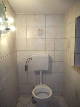 Das WC im Obergeschoß - 