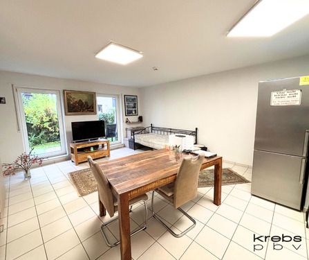 Wohn-/Ess-/Schlafbereich - Wittlich – Erdgeschossappartement im Bieterverfahren I Terrasse I Außenstellplatz