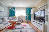 Wohnzimmer I - Doppelhaushälfte mit 85,00 m&sup2; in Demmin zum Kaufen