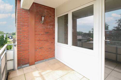 Balkon - 3 Zimmer Etagenwohnung zum Kaufen in Leck