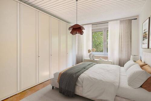 Schlafzimmer - Etagenwohnung mit 54,00 m&sup2; in Hamburg zum Kaufen