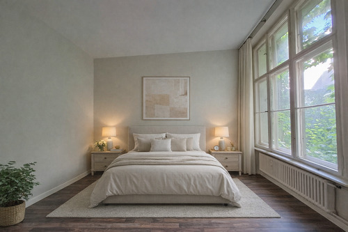 Schlafzimmer - 3 Zimmer Etagenwohnung zum Kaufen in Berlin