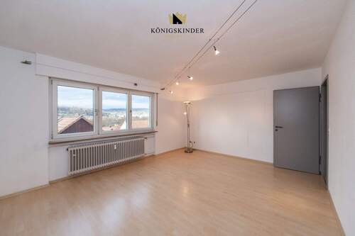 Schlafzimmer 1 - Etagenwohnung mit 88,00 m&sup2; in Wernau zum Kaufen