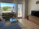Wohnzimmer - Etagenwohnung mit 48,00 m&sup2; in Wasserburg (Bodensee) zum Kaufen