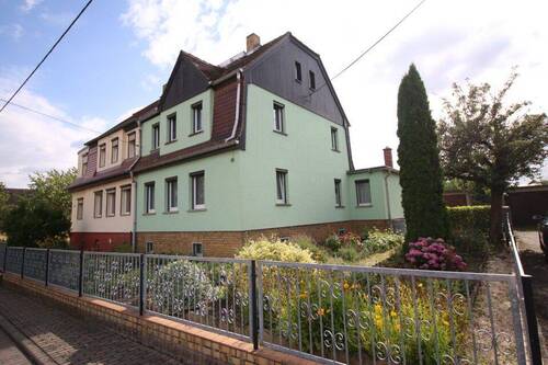 Hausansicht - 5 Zimmer Doppelhaushälfte zum Kaufen in Bennewitz / Lübschütz