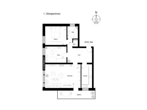 1.Obergeschoss - 