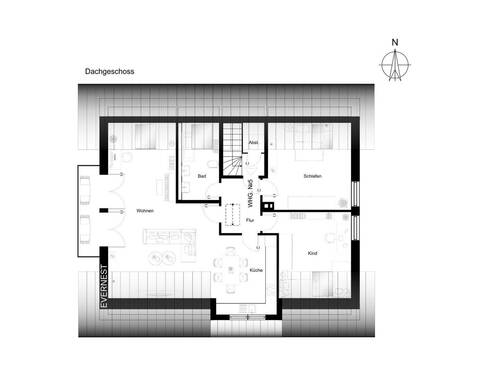Dachgeschoss - 