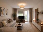 Wohnzimmer - Vermietet. Gepflegt. Rentabel. - 139.000,00&nbsp;EUR Kaufpreis, ca.&nbsp; 44,70&nbsp;m&sup2;&nbsp;Wohnfl&auml;che