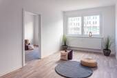 Wohnzimmer Vergleichswohnung - 3-Raum-Wohnung mit guter Anbindung an den ÖPNV